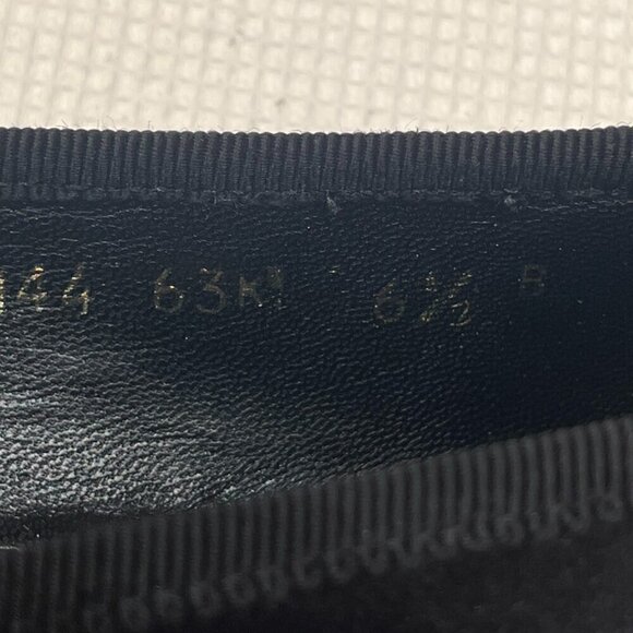 Salvatore Ferragamo RIAS Black Suede Ballet Flats, 6 1/2 B - Picture 12 of 12